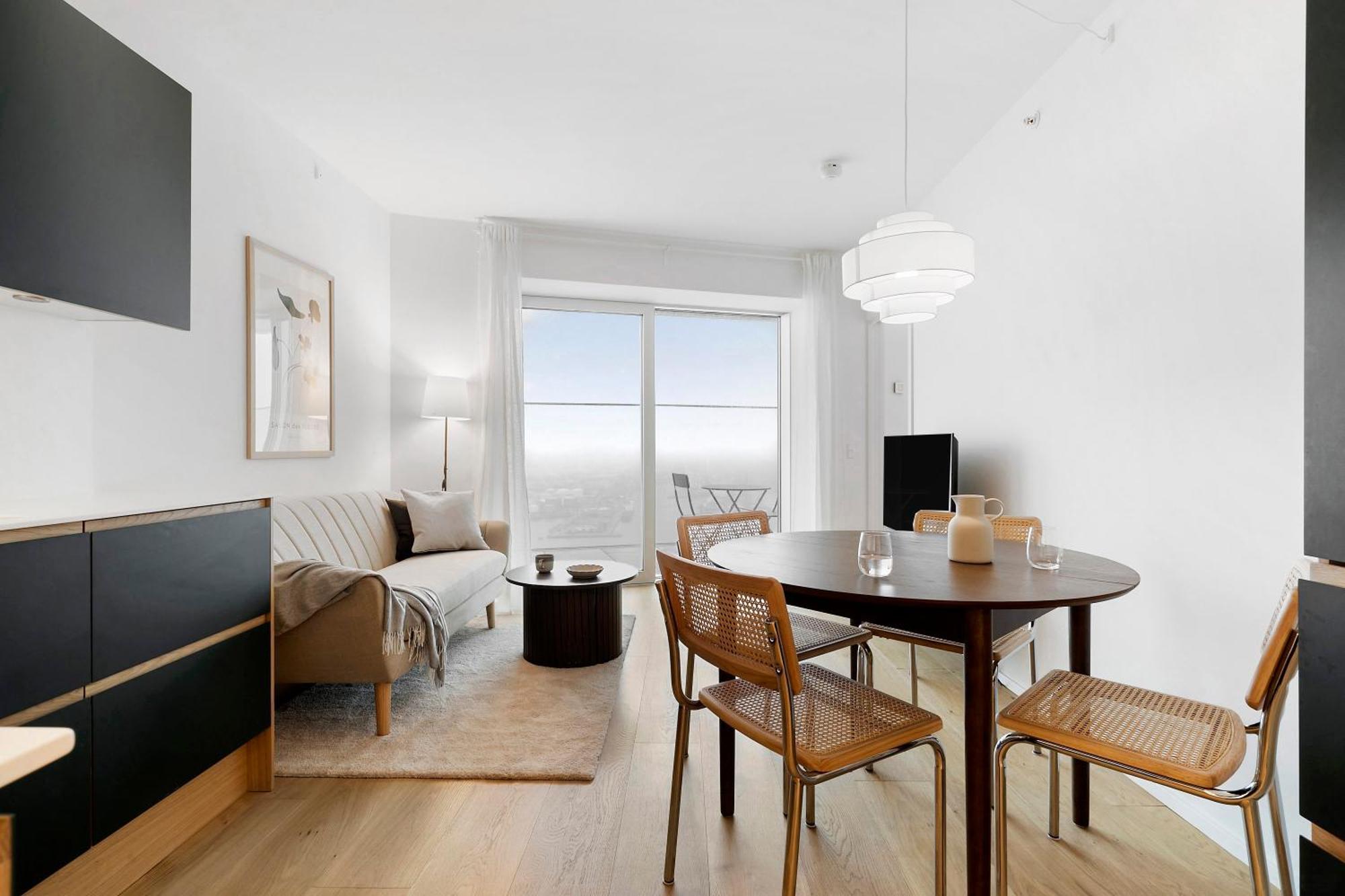 Apartamento Penthouse Paradise On 39Th Floor Århus Exterior foto